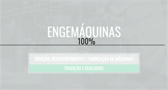 Desktop Screenshot of engemaquinas.com.br